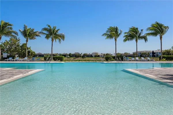 a view of swimming pool and lake view