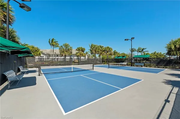 a view of a tennis court