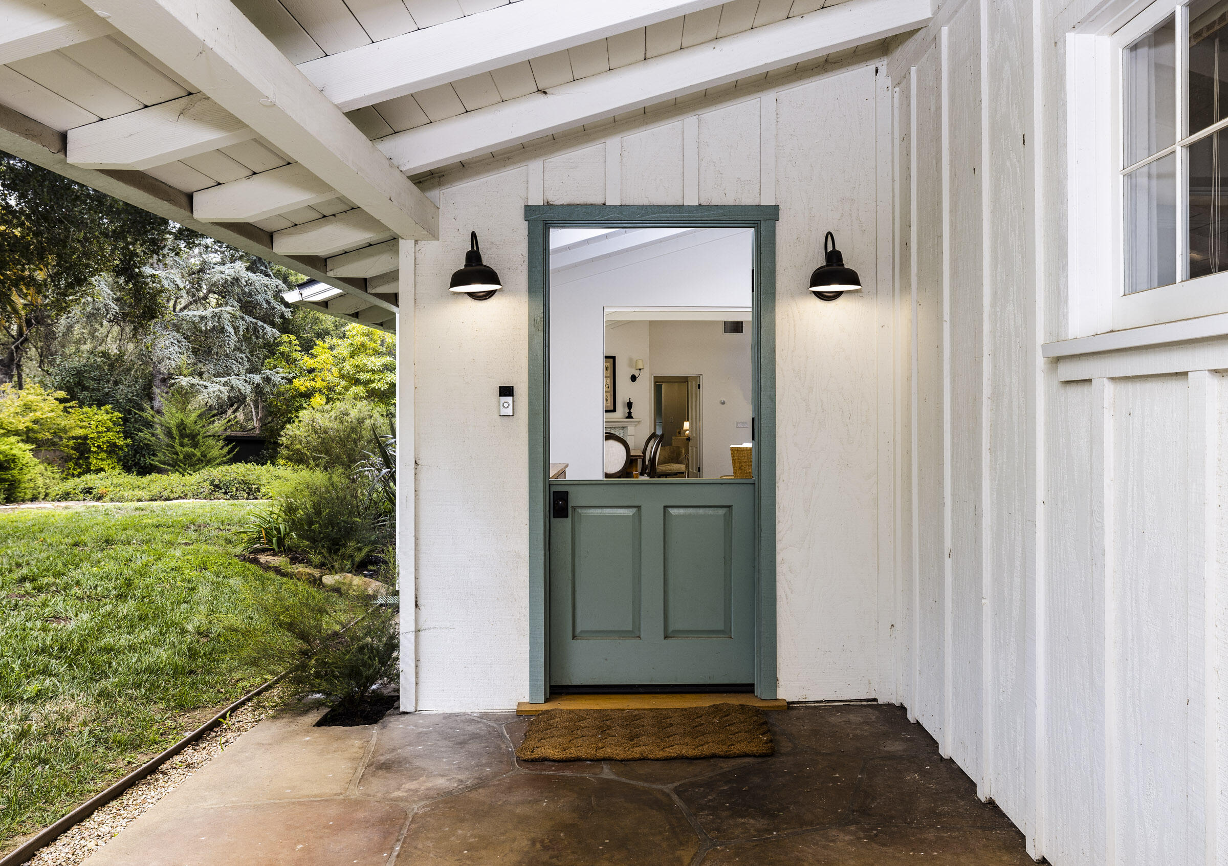 645-675 Olive Road Montecito, CA 93108 - Photo 28 of 34 a view of a front door of the house