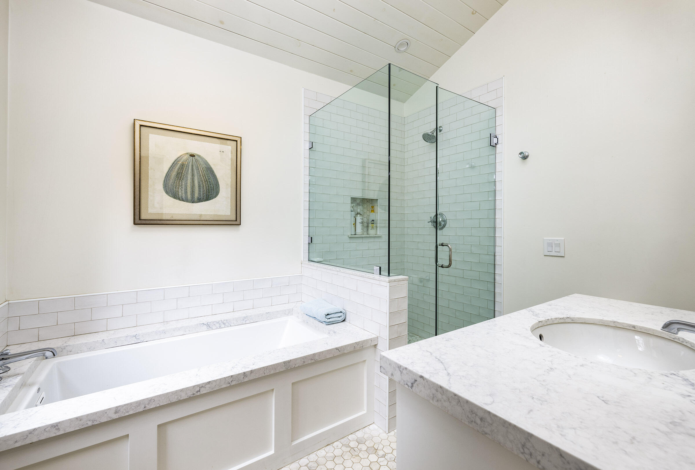 645-675 Olive Road Montecito, CA 93108 - Photo 32 of 34 a bathroom with a sink a toilet and shower