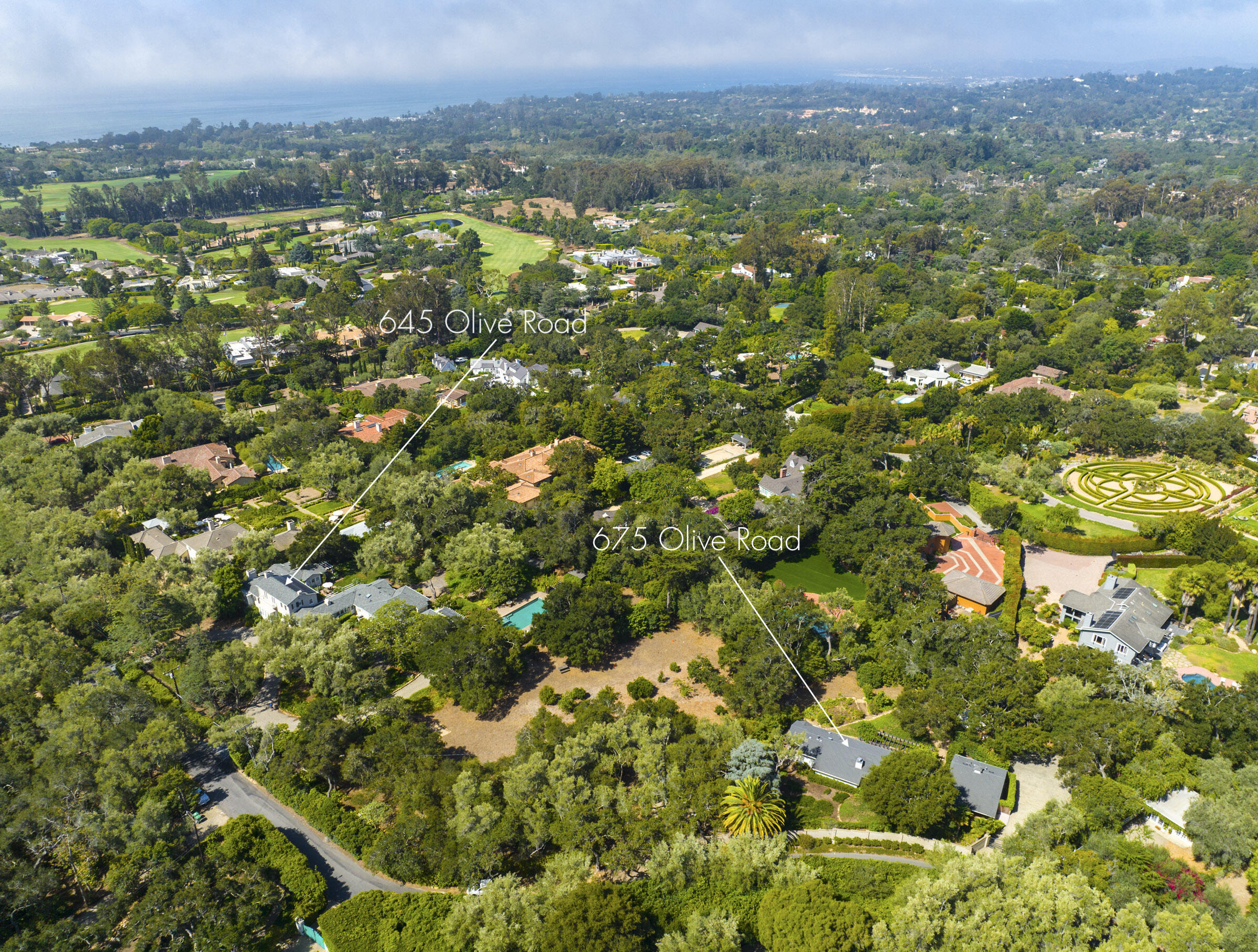 645-675 Olive Road Montecito, CA 93108 - Photo 34 of 34 a view of a green field