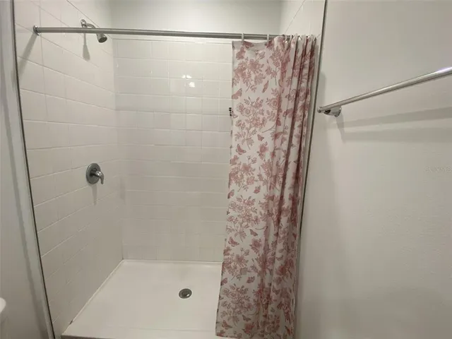 a view of a hallway in a house