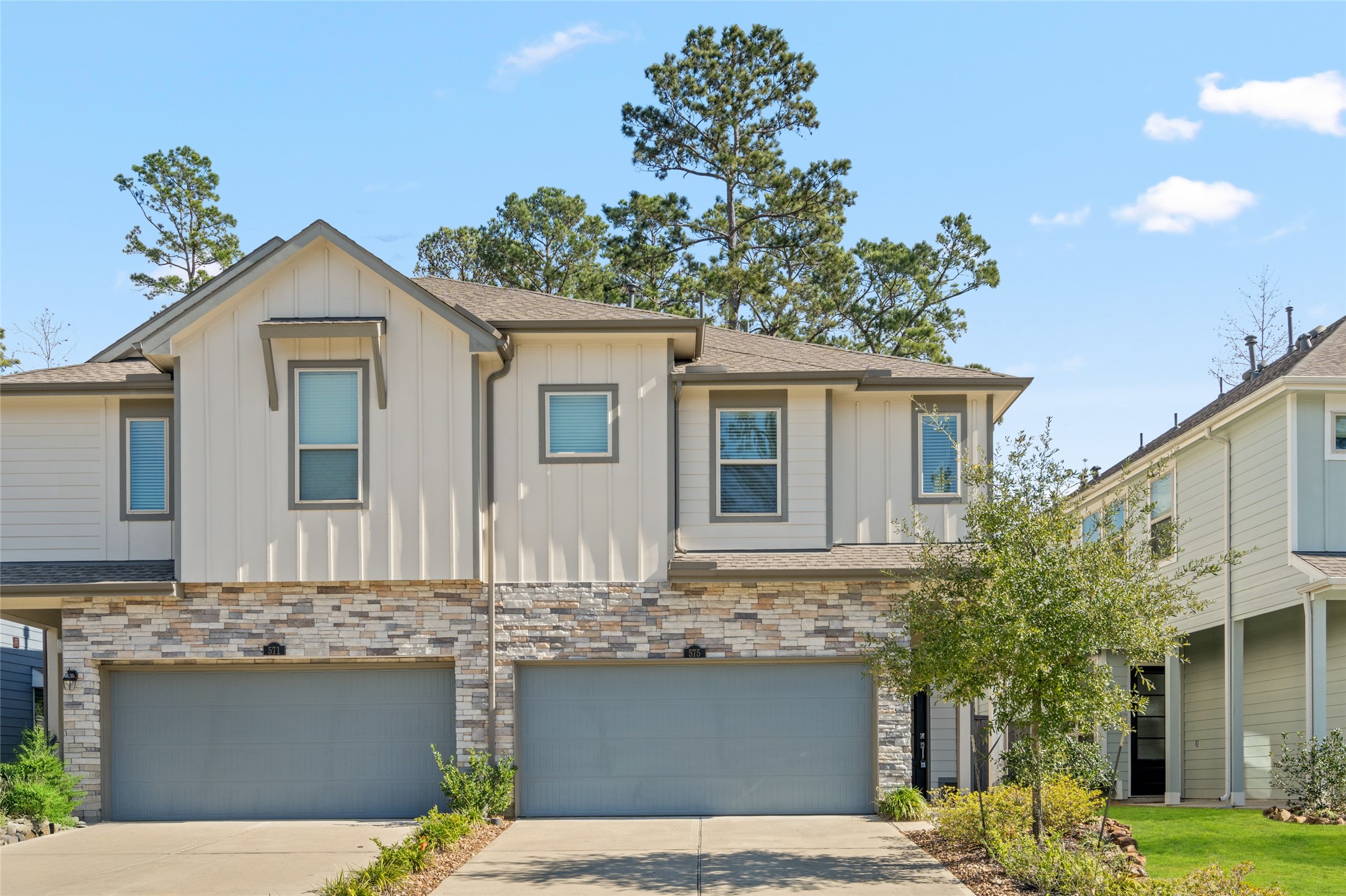 575 Dry Fork Lane Conroe, TX 77304 - Photo 34 of 34 Additional angle of the home with stunning curb appeal.