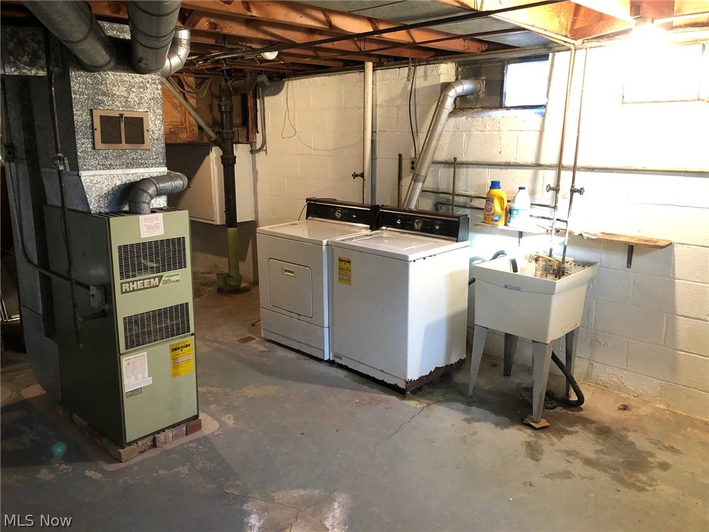 24800 Emery Road Warrensville Heights, OH 44128 - Photo 16 of 17 Laundry and mechanicals