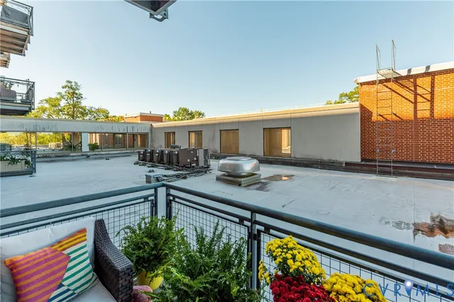 a view of a car garage