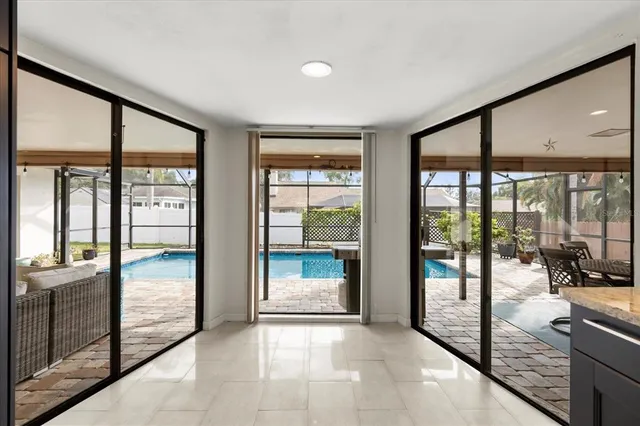 a view of an entryway