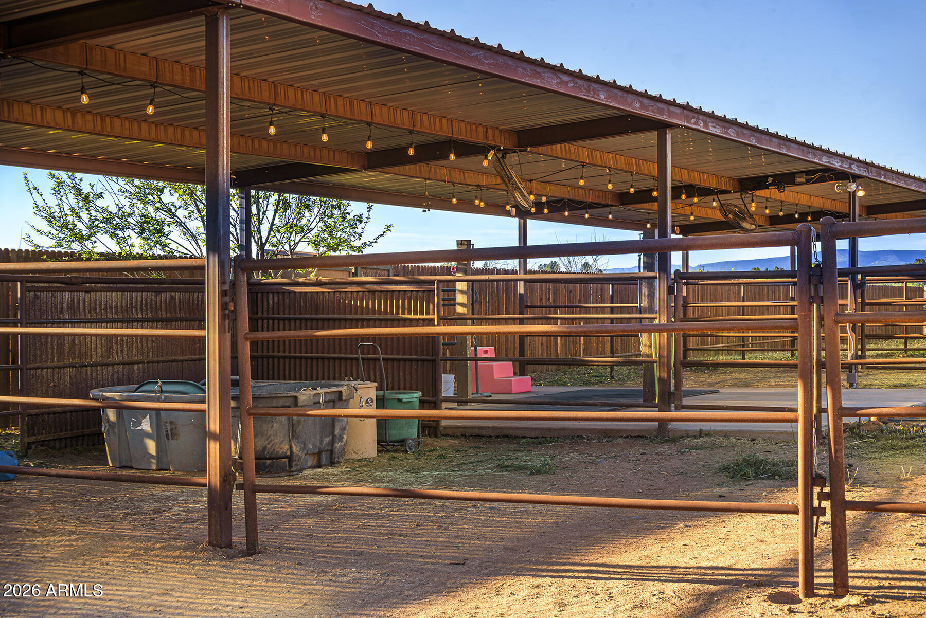 2770 South Country Hill Road Cornville, AZ 86325 - Photo 14 of 53 4 Large Covered Stalls with Walk Outs
