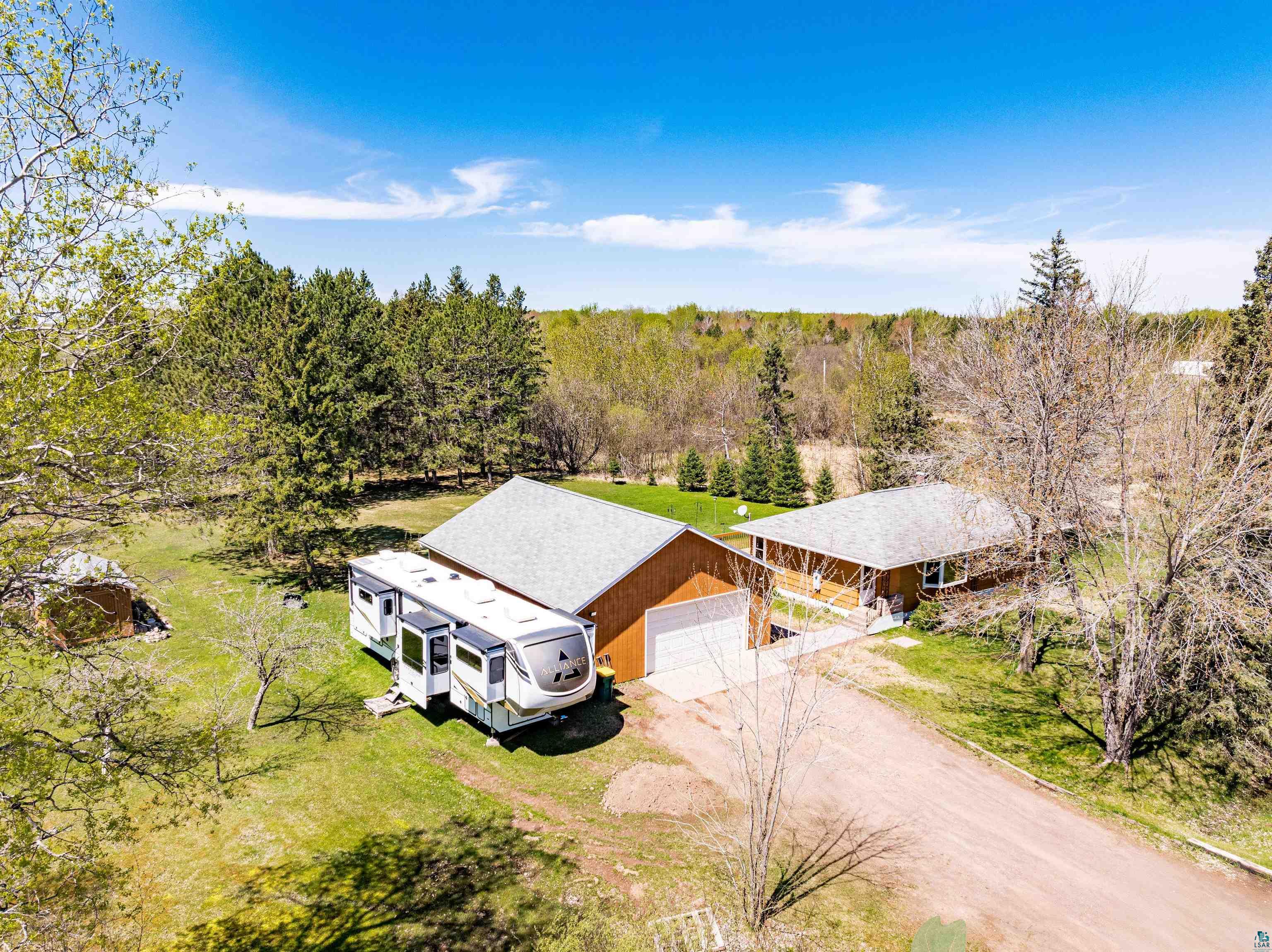 4387 Midway Road Hermantown, MN 55811 - Photo 1 of 35 View of drone / aerial view