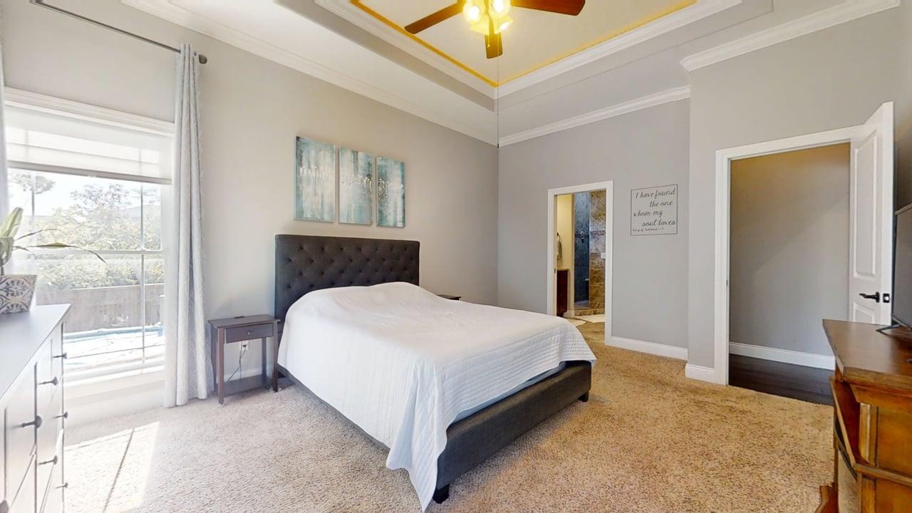 2112 Slade Lane Mahomet, IL 61853 - Photo 20 of 68 a bedroom with a bed and a window