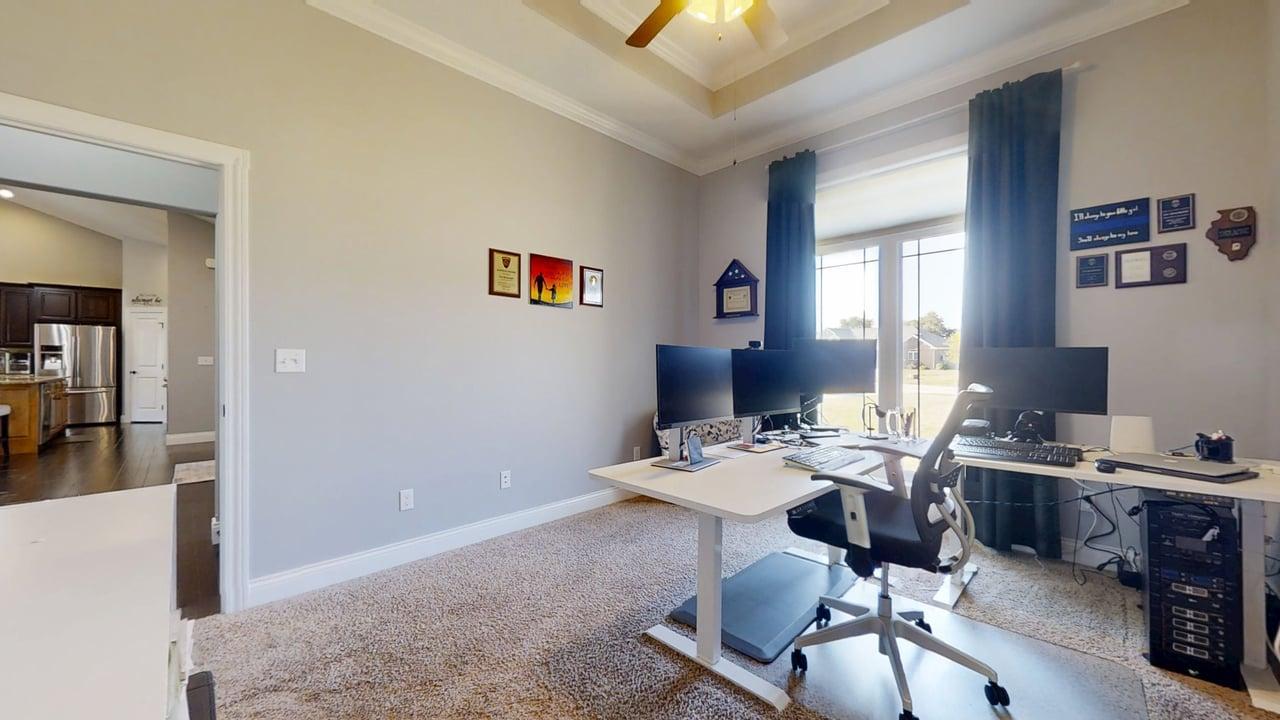 2112 Slade Lane Mahomet, IL 61853 - Photo 35 of 68 a workspace with furniture and window