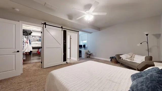 a view of house with backyard porch and entertaining space