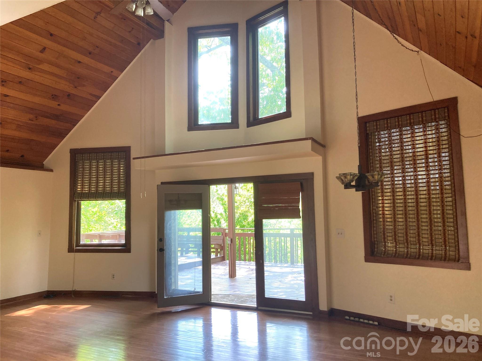 344 South Mills River Road Mills River, NC 28759 - Photo 13 of 33 a view of an entryway with wooden floor and windows