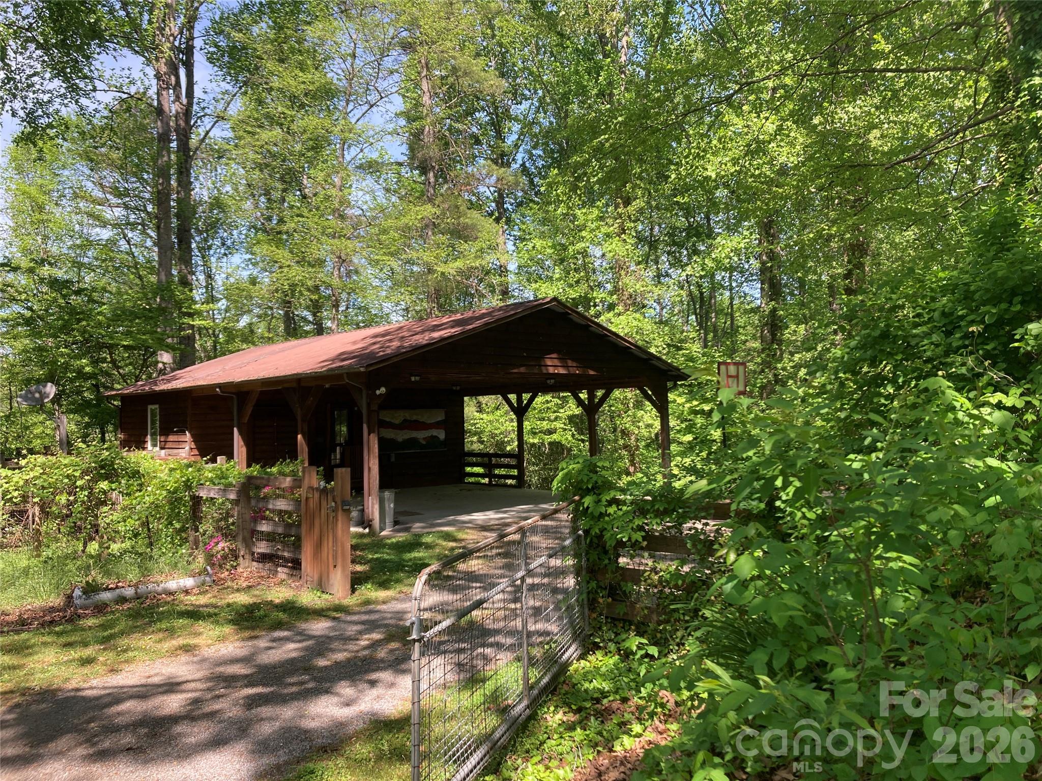 344 South Mills River Road Mills River, NC 28759 - Photo 24 of 33 a view of a small garden