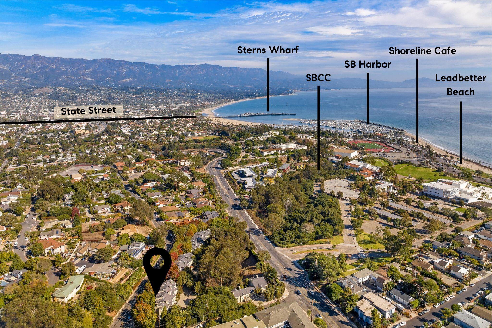 931 Weldon Road Santa Barbara, CA 93109 - Photo 27 of 32 a view of a city