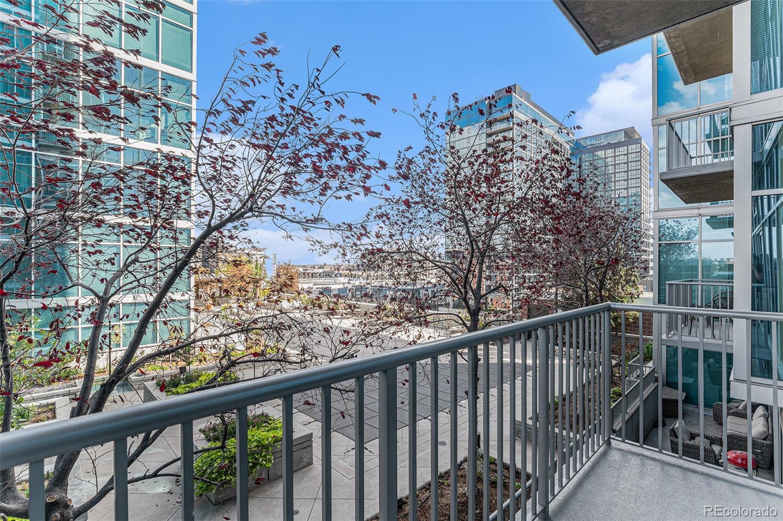 1700 Bassett Street, Unit 903 Denver, CO 80202 - Photo 5 of 31 a view of a building from a balcony