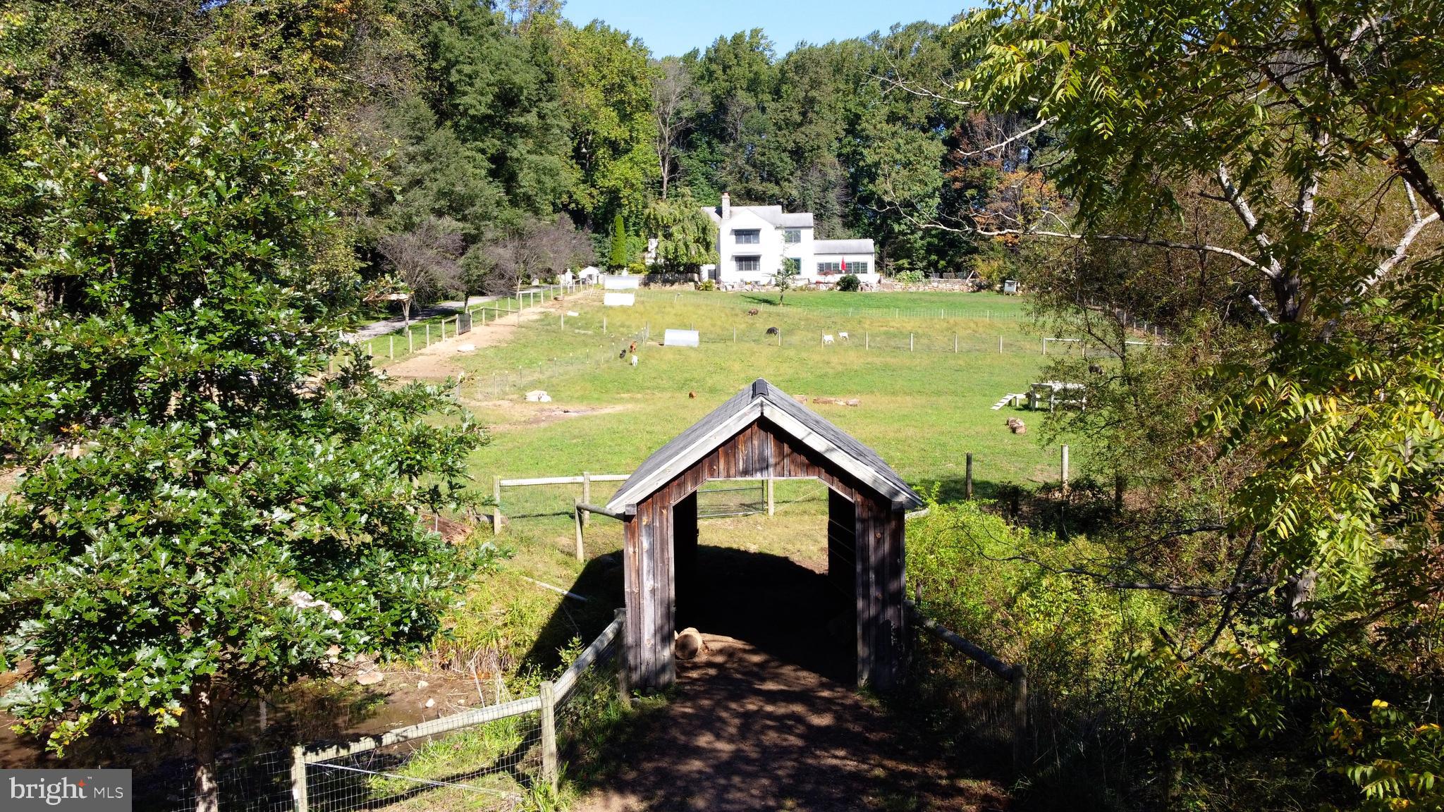 111 New Road Elverson, PA 19520 - Photo 82 of 107 covered bridge/run in shed