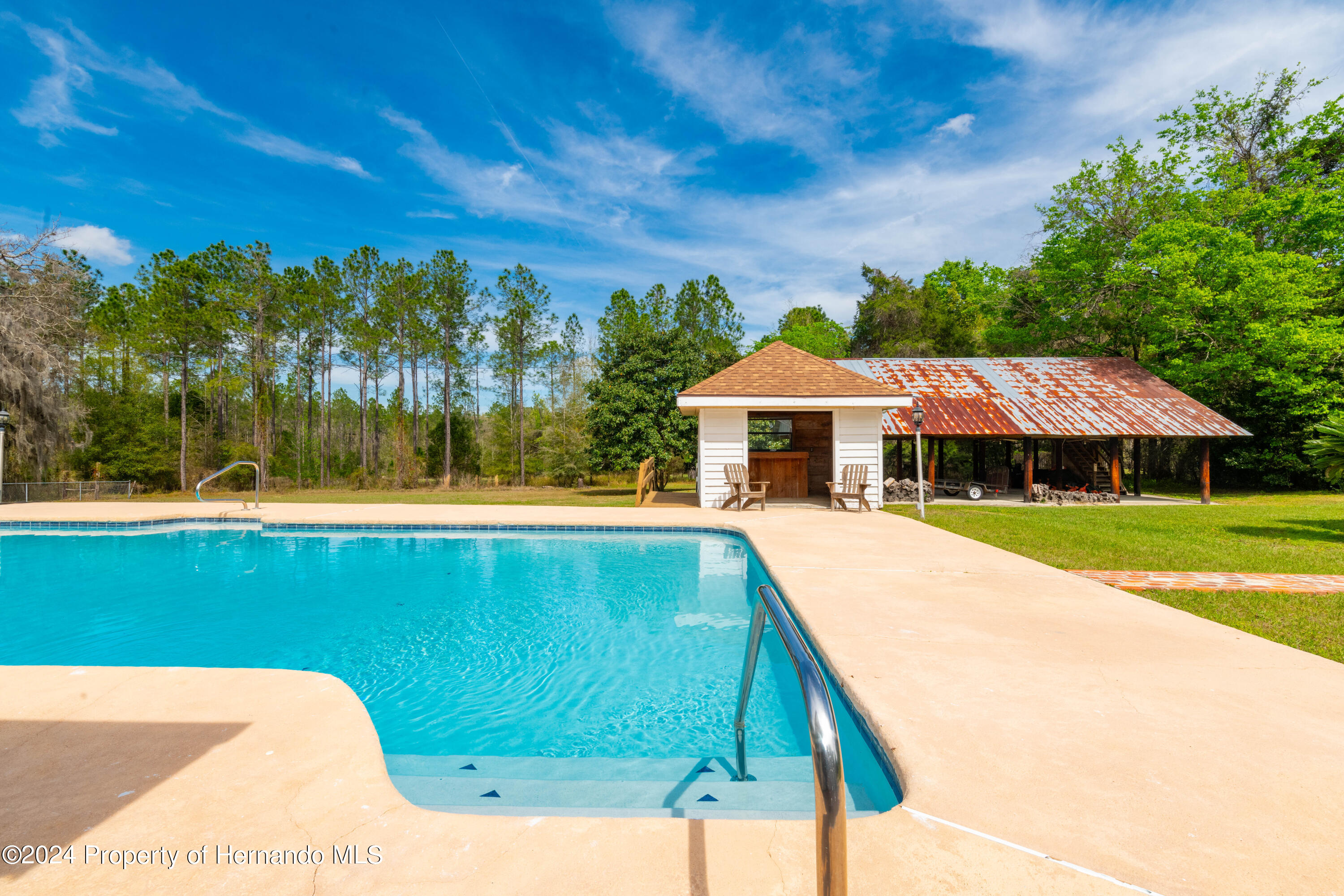 23019 Grubbs Road Brooksville, FL 34601 - Photo 10 of 45 Pool and Bar