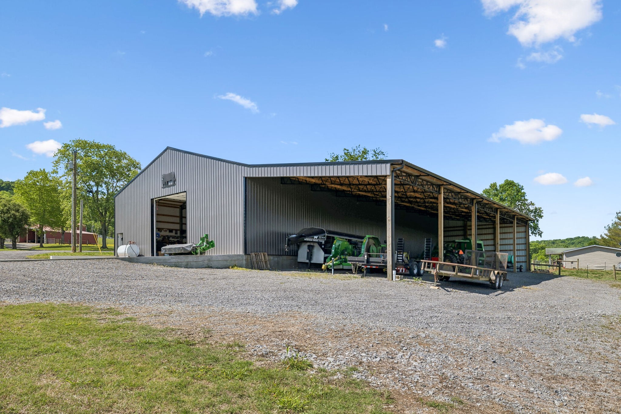 124 Hickman Creek Road South Hickman, TN 38567 - Photo 31 of 45 a view of a house with large outdoor space and sitting area