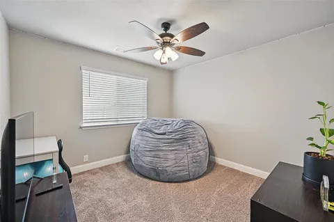 a view of workspace with a window