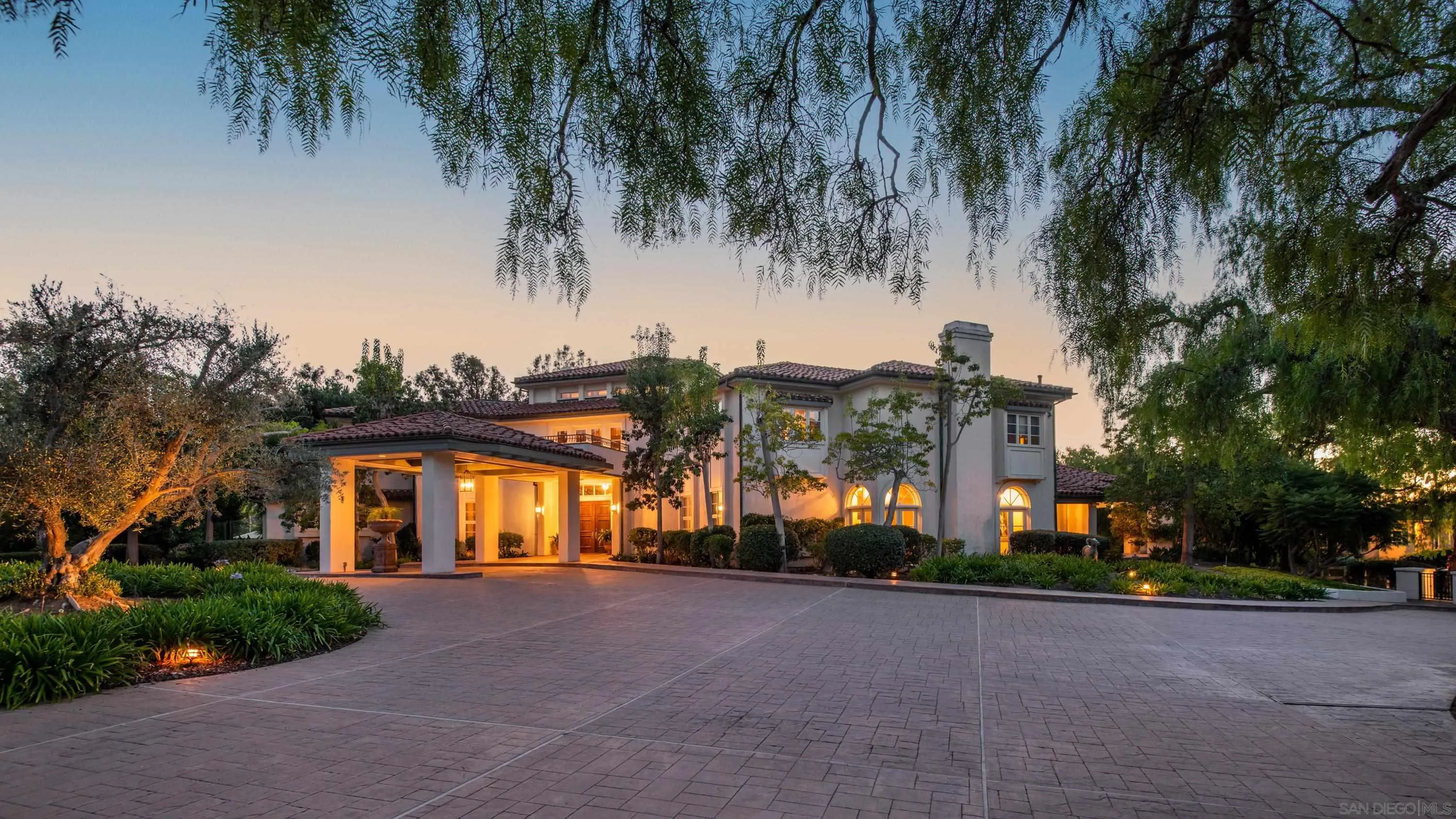 18279 Via De Sueno Rancho Santa Fe, CA 92091 - Photo 47 of 53 front view of house with a street
