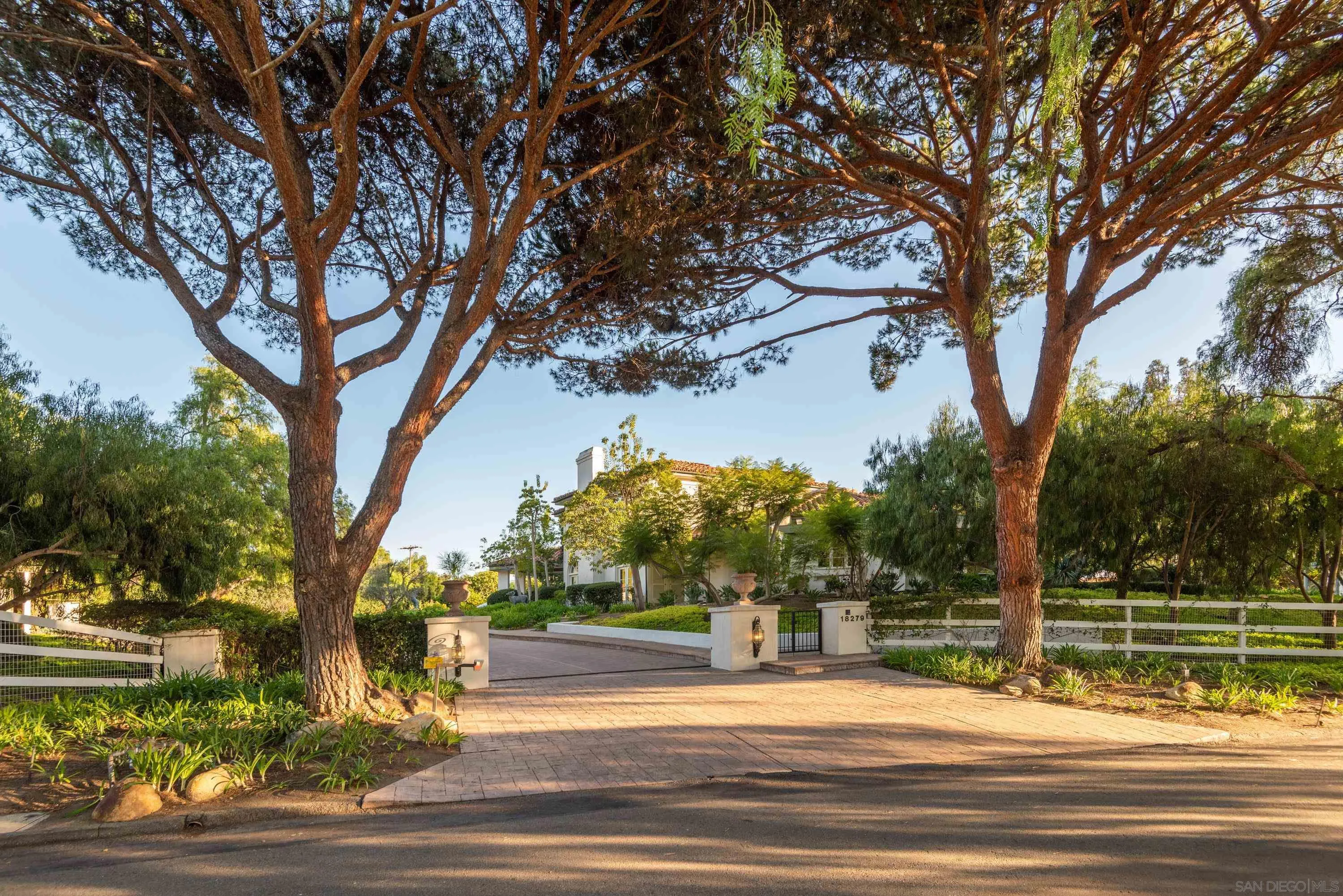18279 Via De Sueno Rancho Santa Fe, CA 92091 - Photo 8 of 53 a view of a yard with large trees