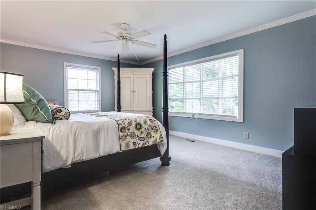 1503 Independence Road Greensboro, NC 27408 - Photo 17 of 25 Master Bedroom with a large walk-in closet