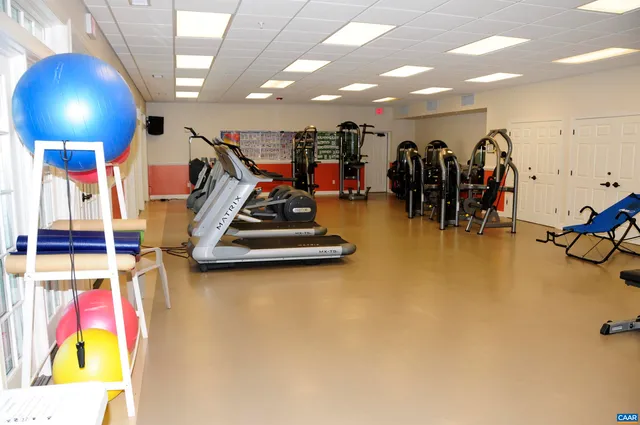 a outdoor space with furniture