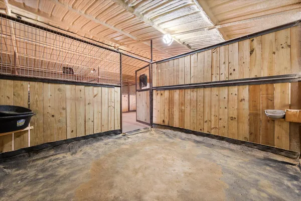 a view of storage and utility room