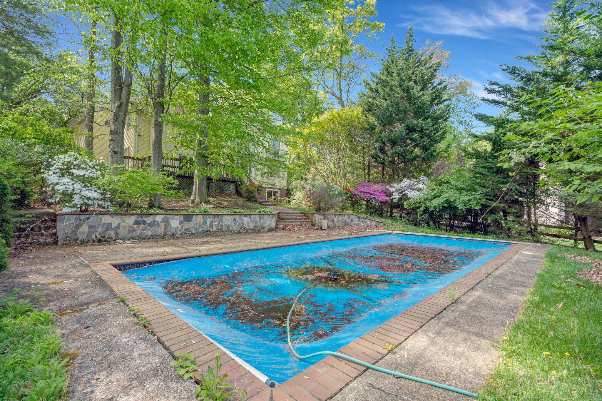 10910 Miller Road Oakton, VA 22124 - Photo 55 of 58 Tranquil backyard oasis awaits revival.