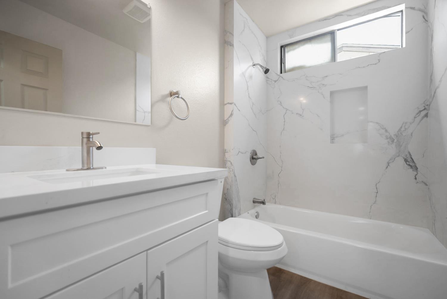 2832 Fowler Road Ceres, CA 95307 - Photo 8 of 28 a bathroom with a sink a toilet and shower