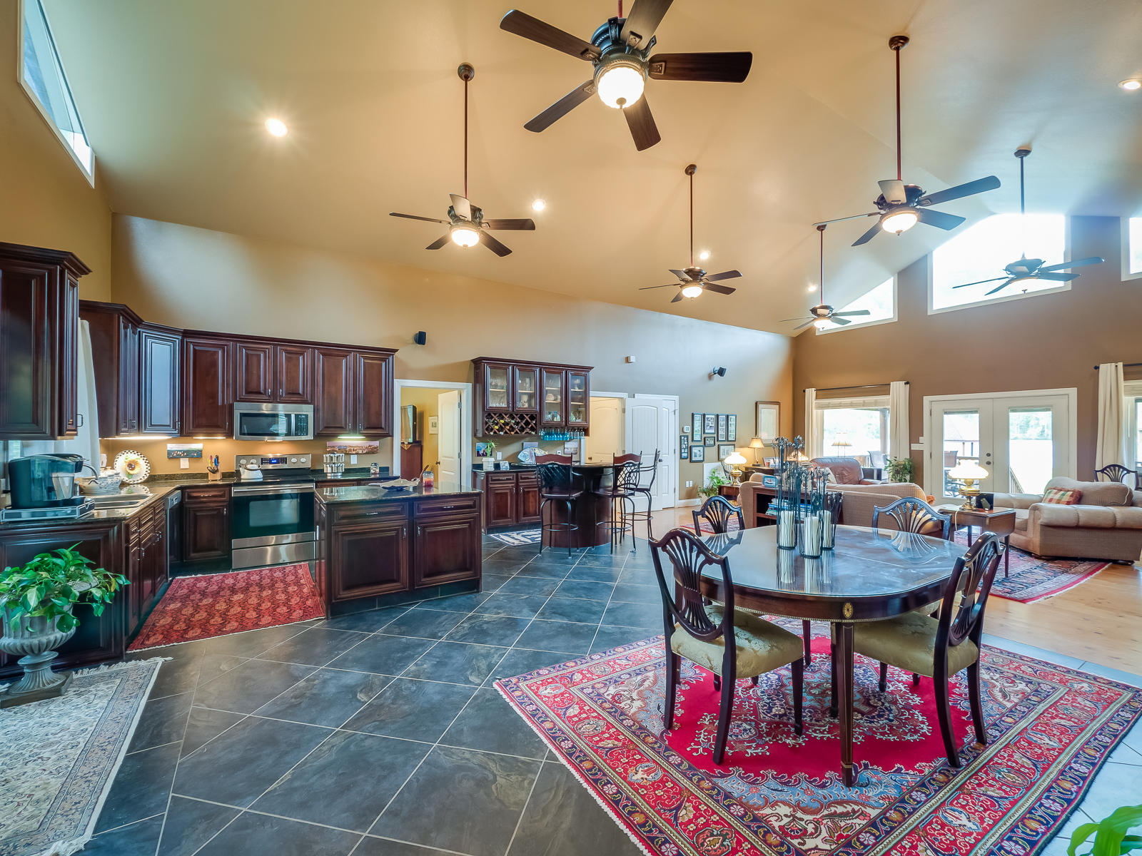10400 Mullins Cove Road Whitwell, TN 37397 - Photo 5 of 31 Open Living & Dining Spaces.