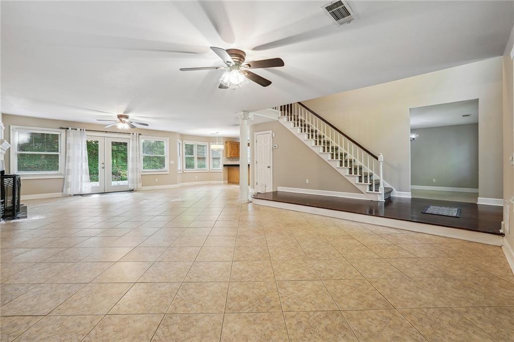 515 Spring Gate Lane Alpharetta, GA 30009 - Photo 10 of 36 a view of an entryway with wooden floor