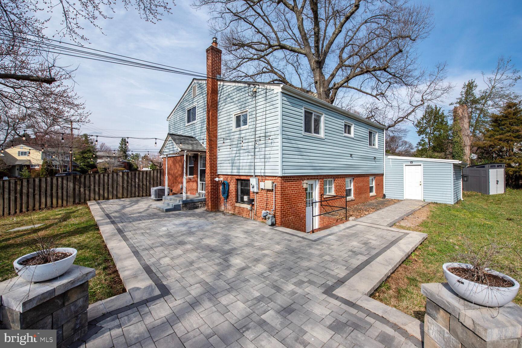 10321 Wood Road Fairfax, VA 22030 - Photo 48 of 55 Paver Patio