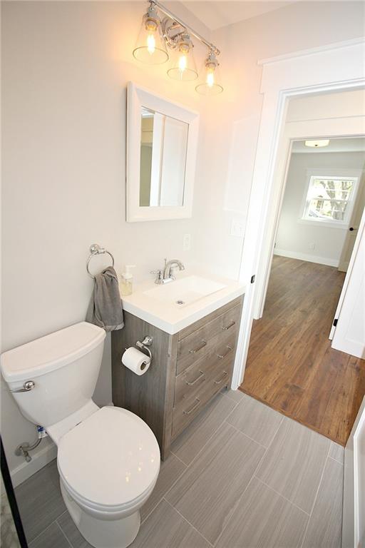 319 Ridge Road Sewickley, PA 15143 - Photo 15 of 25 pull out shelves in vanity, nice relaxing lighting from above mirror fixture