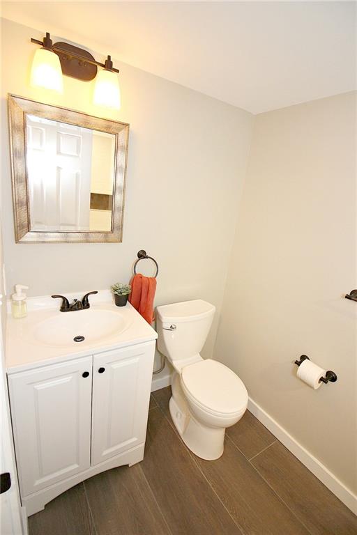 319 Ridge Road Sewickley, PA 15143 - Photo 19 of 25 New vanity, sink and toilet. Nice lighting for above mirror