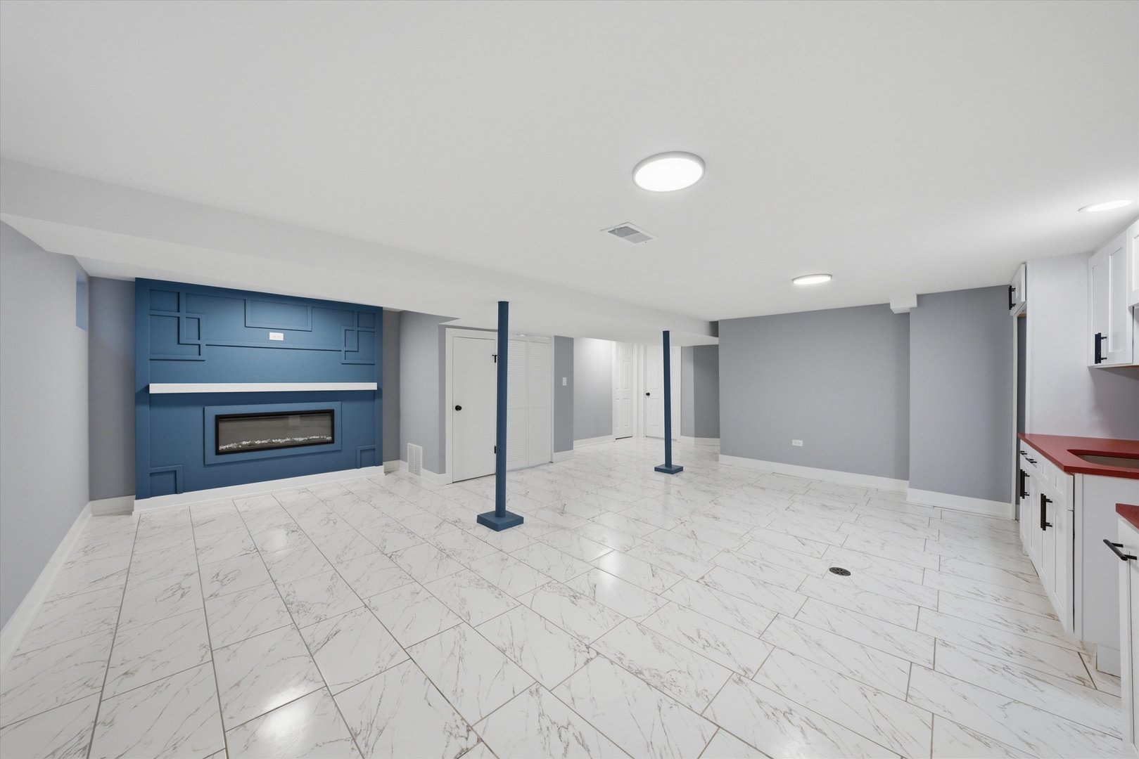 3743 West 83rd Street Chicago, IL 60652 - Photo 34 of 51 a view of an empty room with a fireplace
