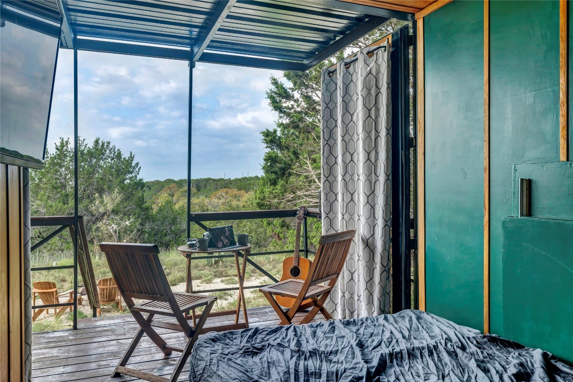 199 High Point Drive Kempner, TX 76539 - Photo 14 of 38 a view of a balcony with furniture