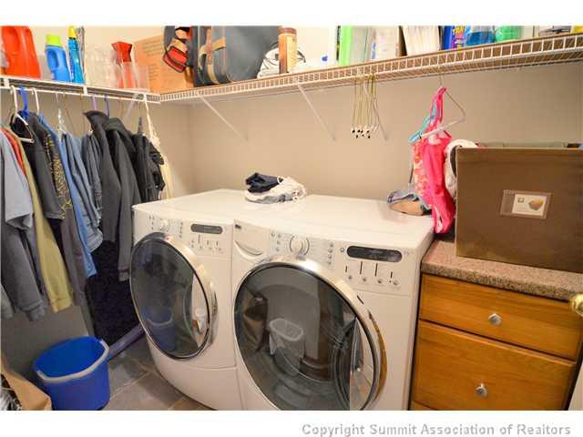 414 Big Elk Road Dillon, CO 80435 - Photo 20 of 25 a utility room with dryer and washer