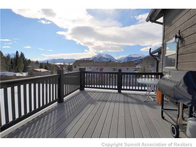 414 Big Elk Road Dillon, CO 80435 - Photo 23 of 25 a view of a balcony with wooden floor