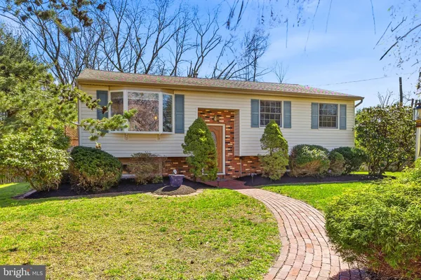front view of a house with garden