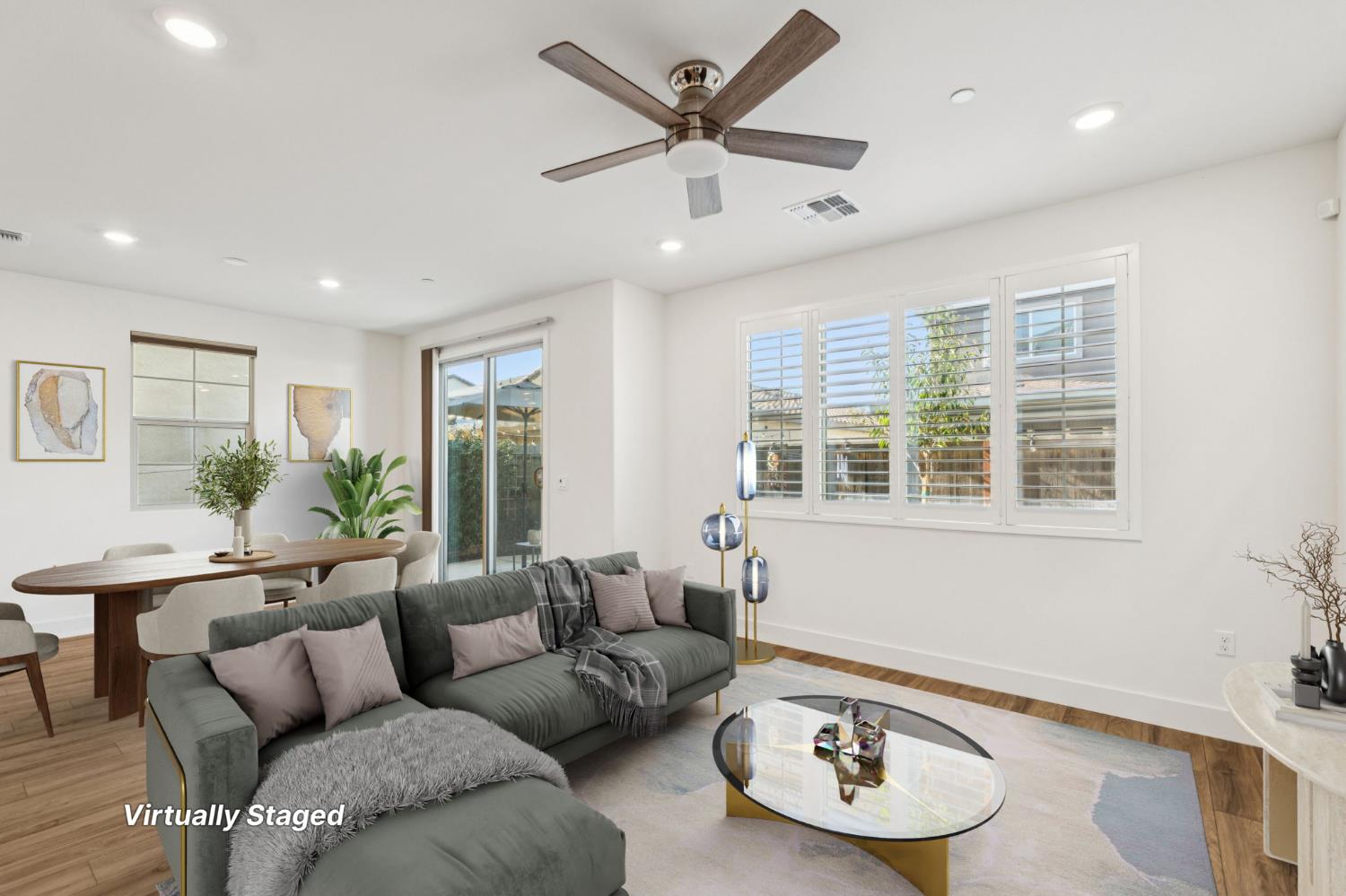 10458 Oboe Way Elk Grove, CA 95757 - Photo 8 of 38 a living room with furniture and a large window