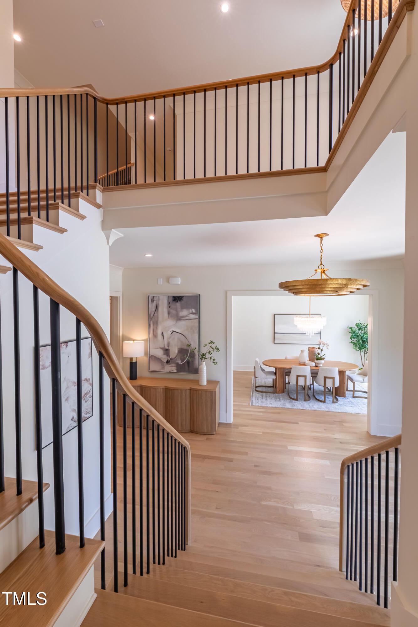 2227 Wheeler Road Raleigh, NC 27607 - Photo 38 of 56 a view of staircase with furniture and window