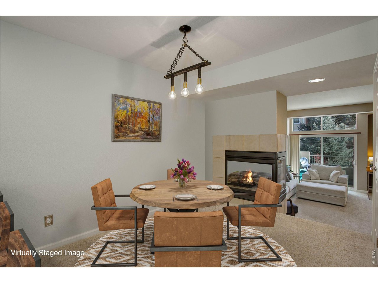 4116 Riley Drive Longmont, CO 80503 - Photo 10 of 33 Dining Room (Virtually Staged)