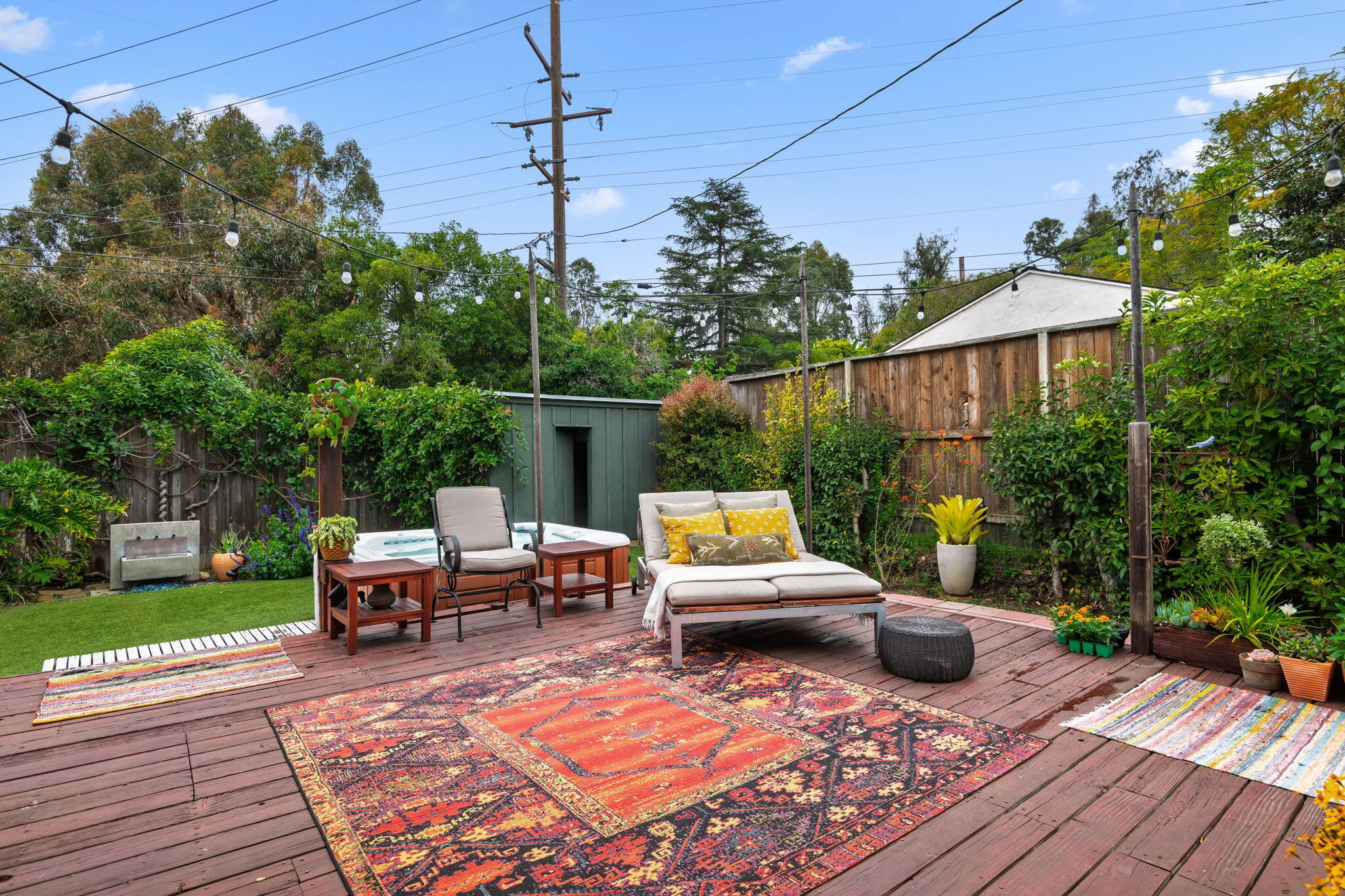 179 Hermosillo Road Santa Barbara, CA 93108 - Photo 43 of 70 21-Rear Deck