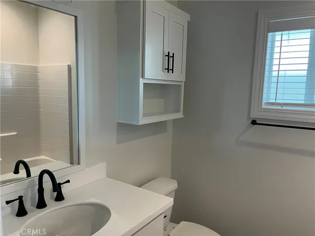 a bathroom with a sink and a toilet