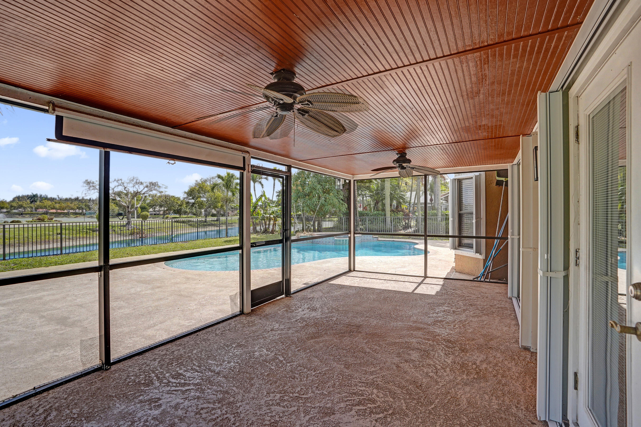 10732 Sea Cliff Circle Boca Raton, FL 33498 - Photo 23 of 31 Covered screen patio