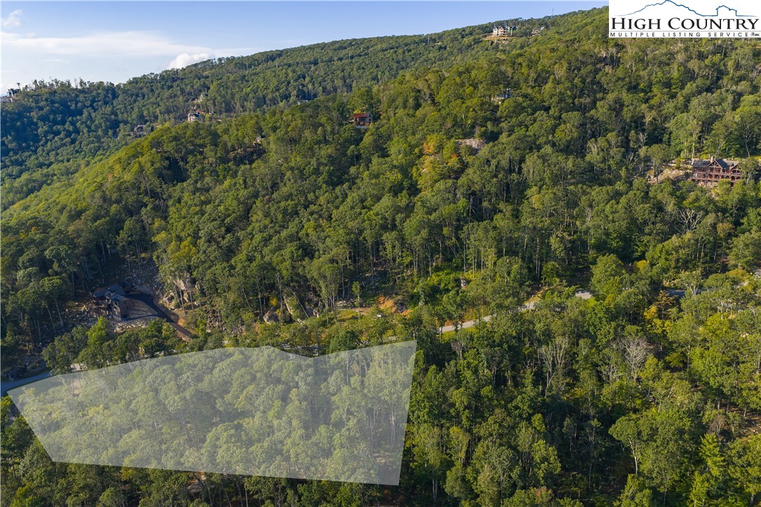 C52 Firefly Cove Banner Elk, NC 28604 - Photo 4 of 20 an aerial view of a house with a yard
