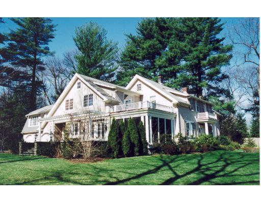 81 Forest Street Wellesley, MA 02481 - Photo 1 of 2 a front view of a house with a yard
