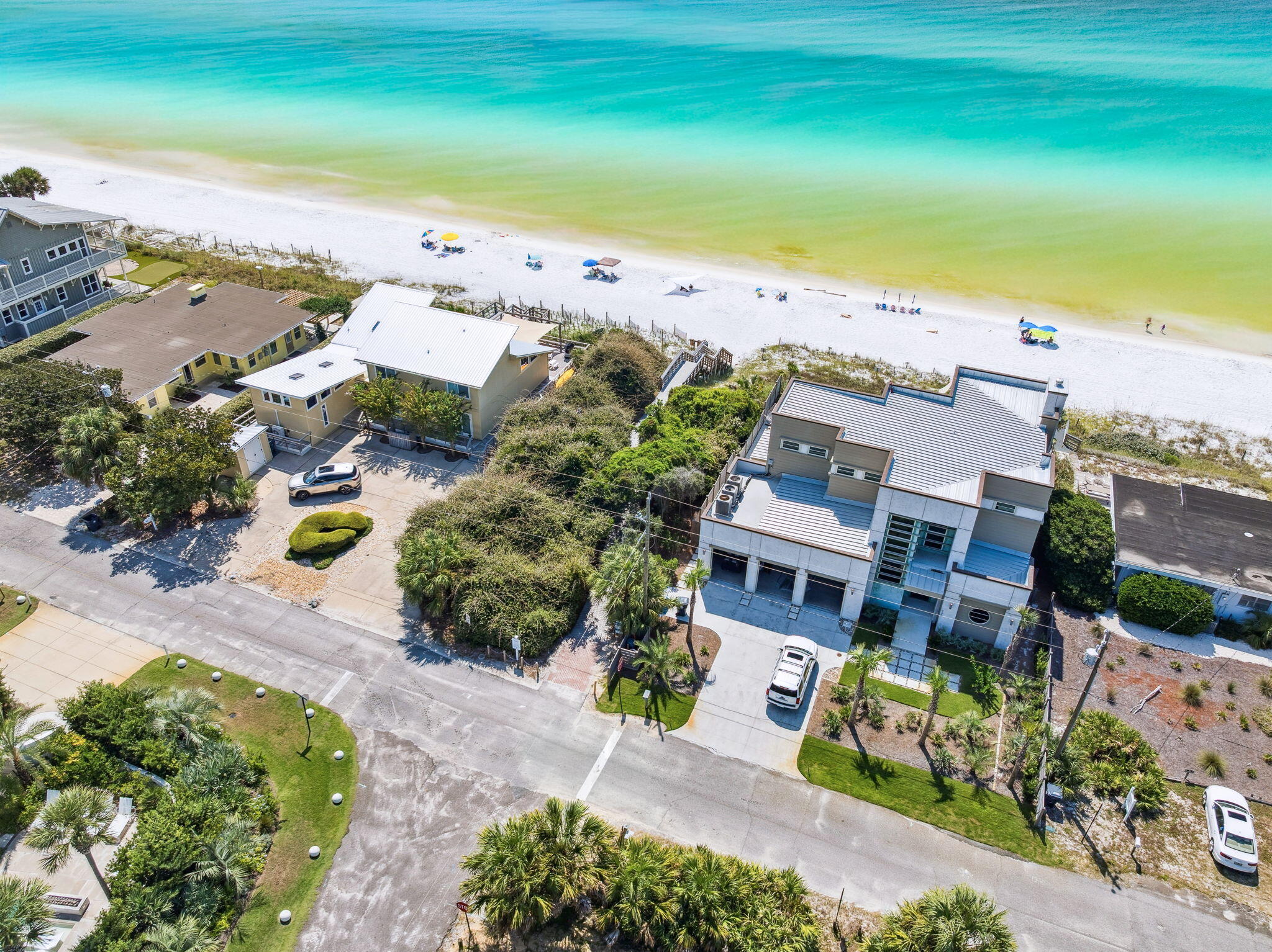 2046 West County Highway 30A, Unit M2230 Santa Rosa Beach, FL 32459 - Photo 31 of 39 an aerial view of a house with a ocean view