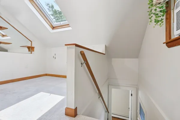 a view of entryway with stairs